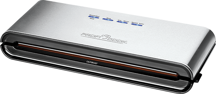 ProfiCook PC-VK 1080 Aparat za vakuumsko zatvaranje kesa Nerđajući čelik, Crno