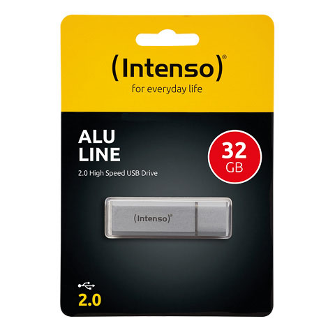 Intenso USB fleš memorija 2.0 32GB Alu, Srebrna