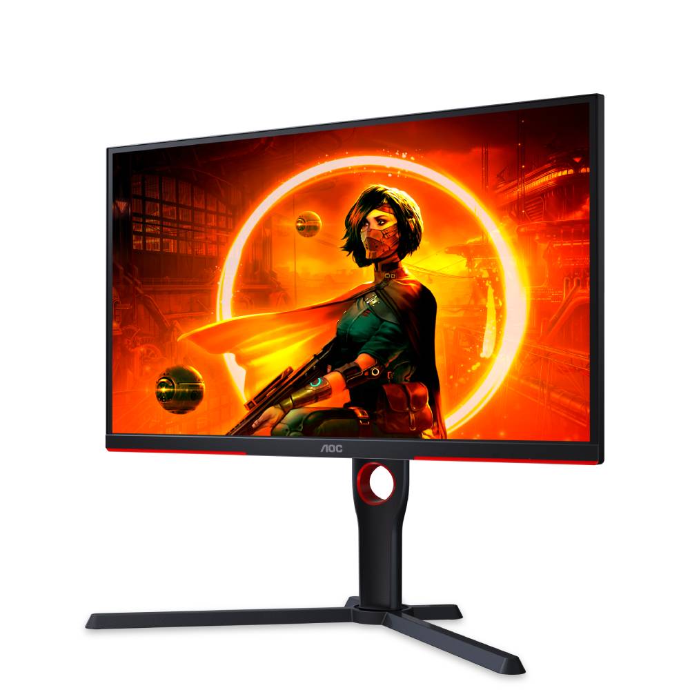 AOC 25G3ZM/BK Gaming monitor 24,5" FHD VA 240Hz 1ms Freesync premium Pivot, Crni