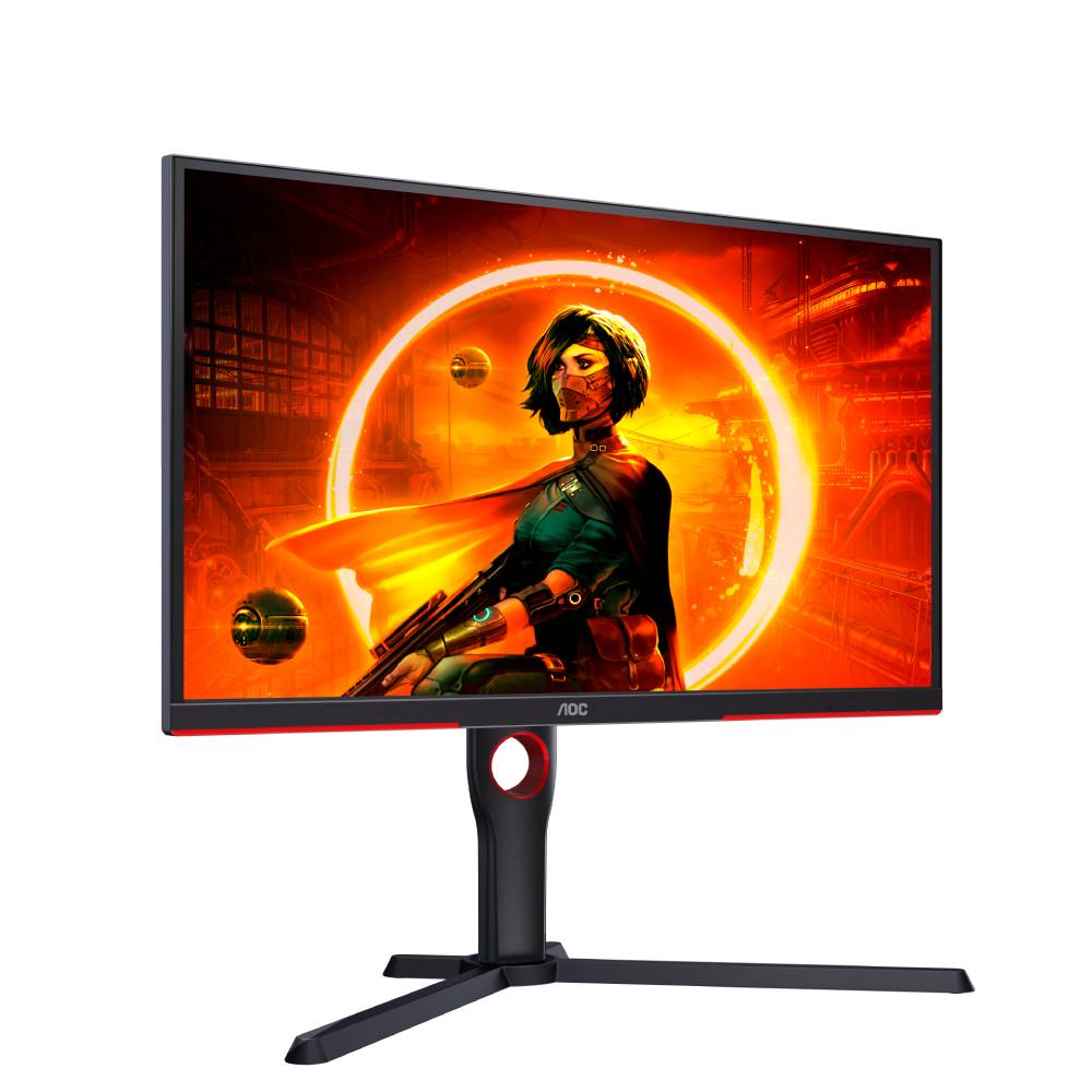 AOC 25G3ZM/BK Gaming monitor 24,5" FHD VA 240Hz 1ms Freesync premium Pivot, Crni