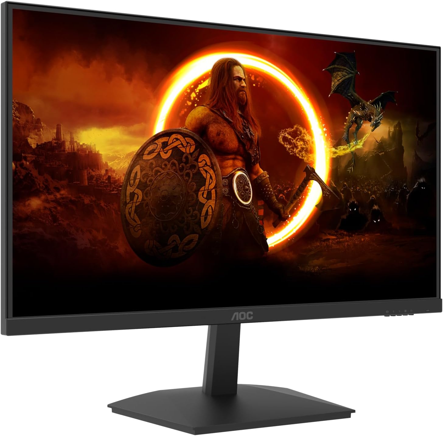 AOC 24G15N2 Gaming monitor 23.8" 1920x1080 VA 180Hz 1ms, Crna