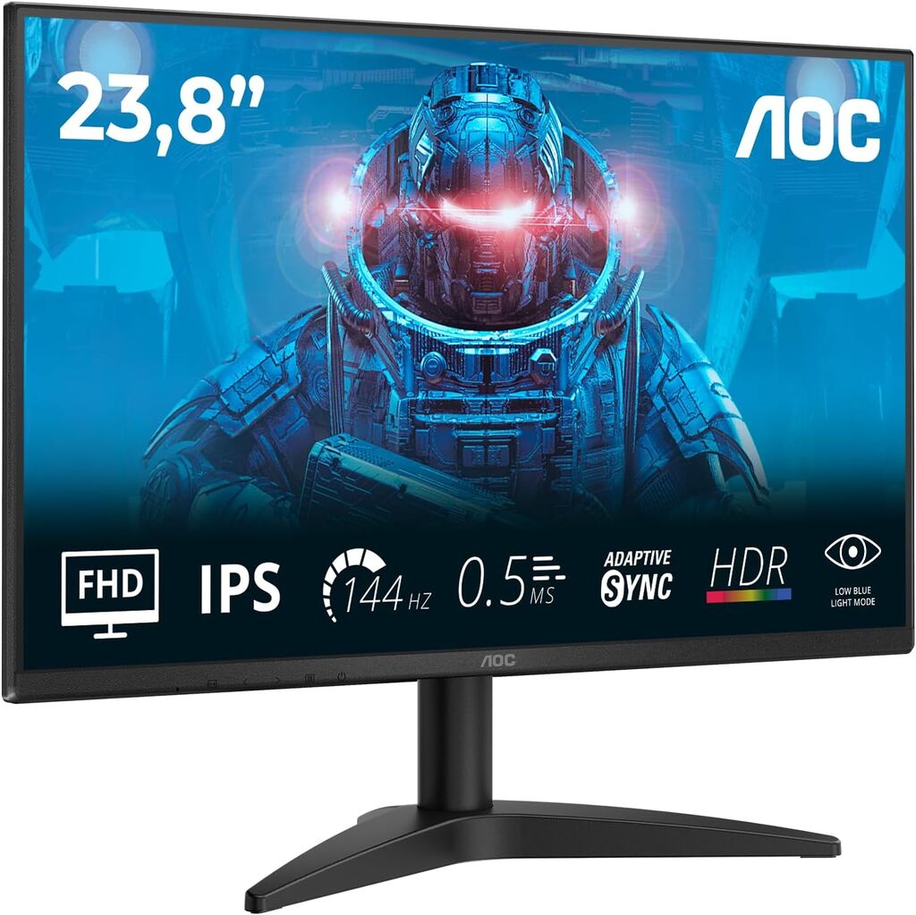 AOC 24B36X Gaming monitor 144Hz IPS AdaptiveSync HDMI1.4 DP1.4