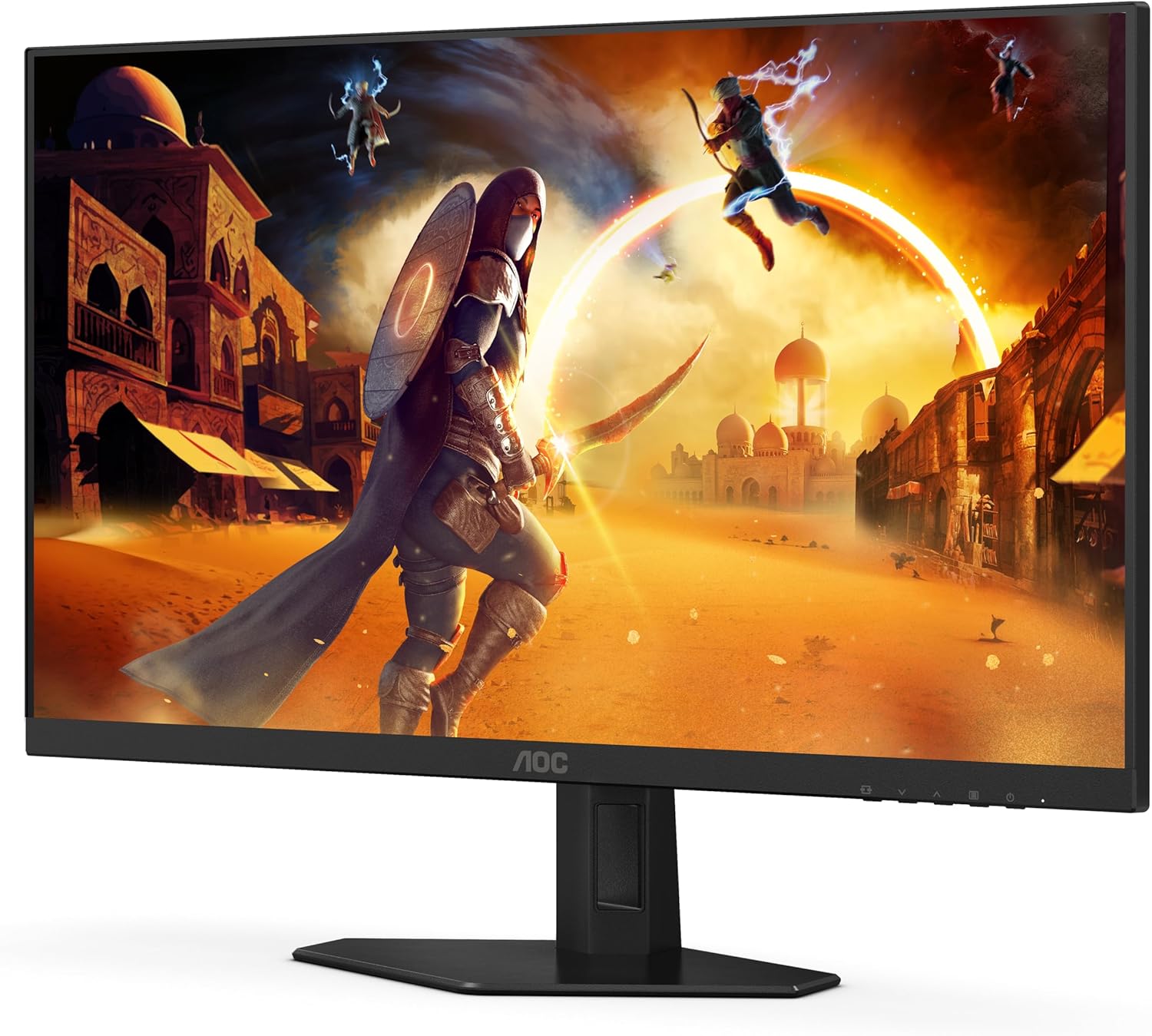 AOC 27G4XE gaming monitor 27" IPS 1920x1080 180Hz 1ms GtG HDMIx2 DP Gsync VESA zvučnici, Crna
