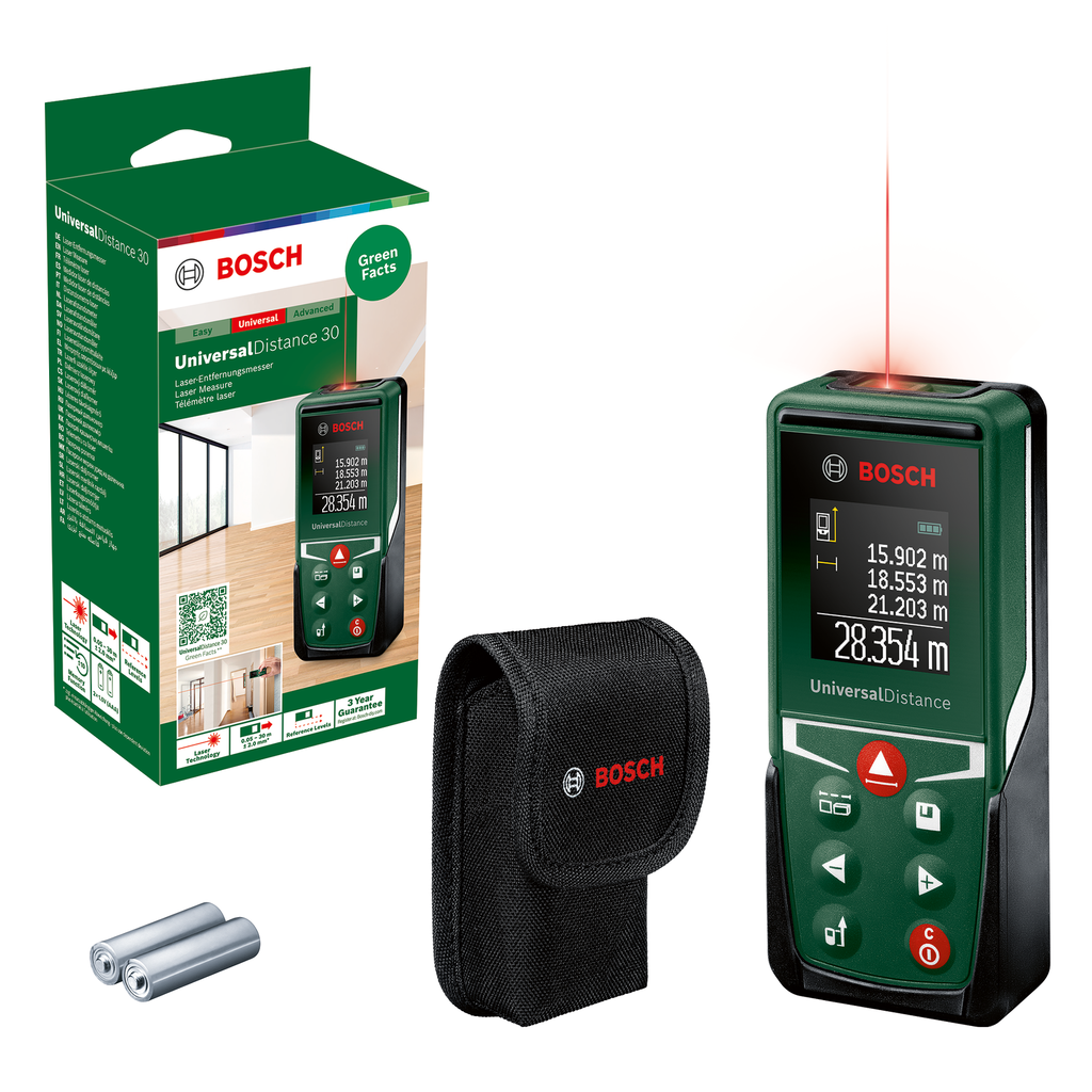 Bosch 0603672503 Laserski daljinomer Universal Distance 30 2x 1.5V