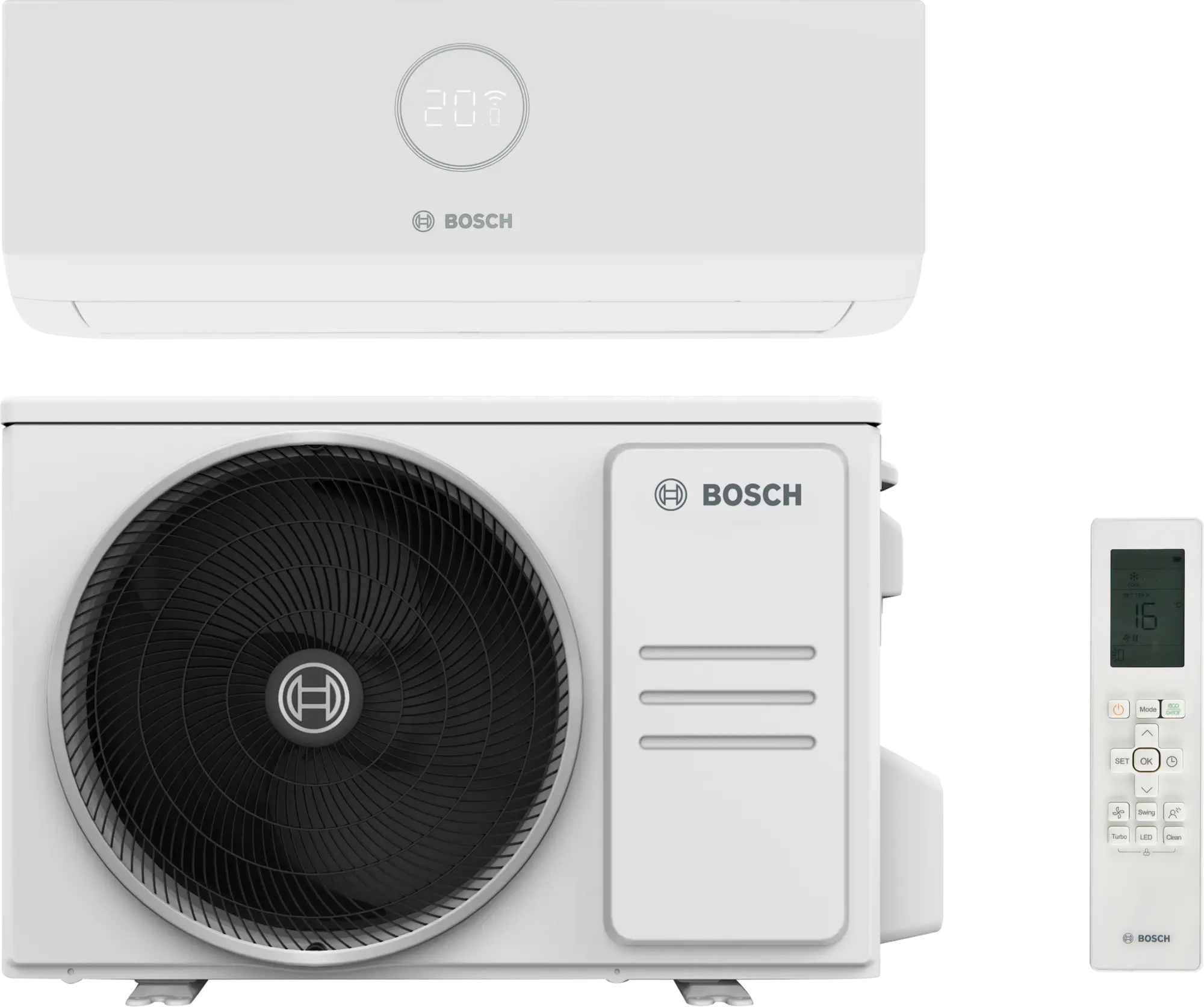 Bosch CL3000i-35 Inverter klima 12K BTU Wi-Fi Ready, Bela