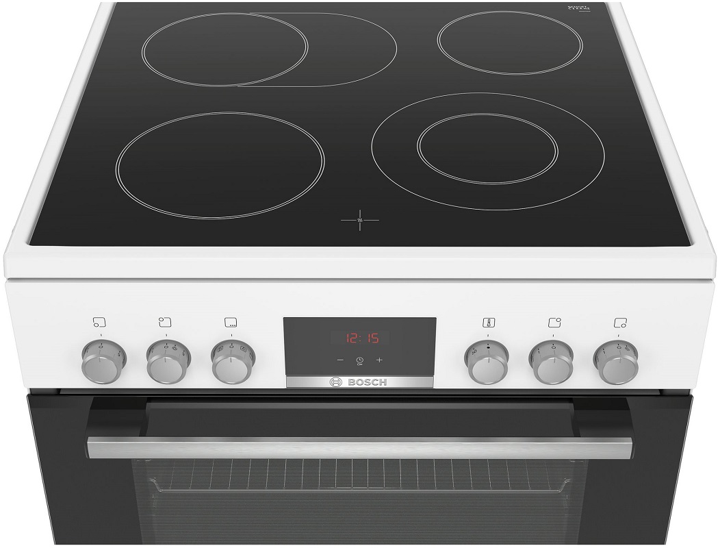 Bosch HKR39C220 Električni šporet 4 gerjne zone, Beli