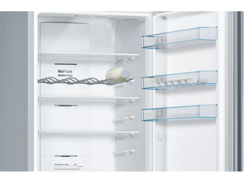 Frižider Bosch KGN39VLEB kombinovani visina 203cm/zapremina 279l+89l