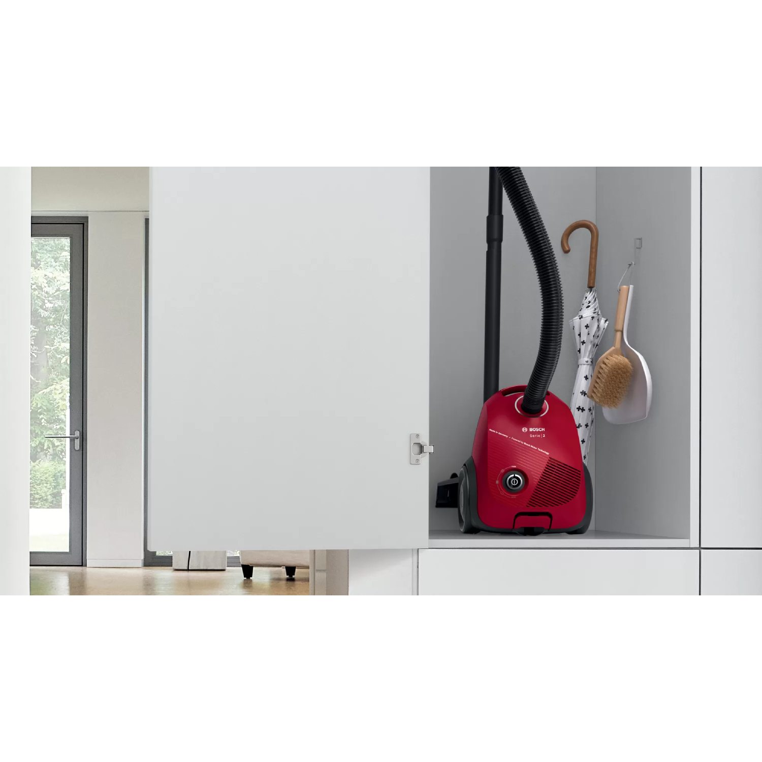 Bosch BGBS2RD1 Usisivač sa kesom 600 W 3,5 l, Crveni