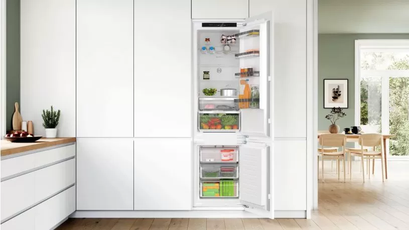 Bosch KIN96VFD0 Ugradni kombinovani frižider, Beli