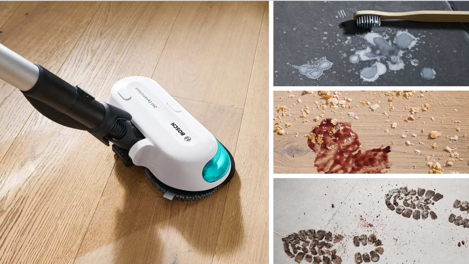 Bosch BCS712HYG5 Štapni usisivač 2u1 Akumulatorski 18V 3 nivoa snage, Beli