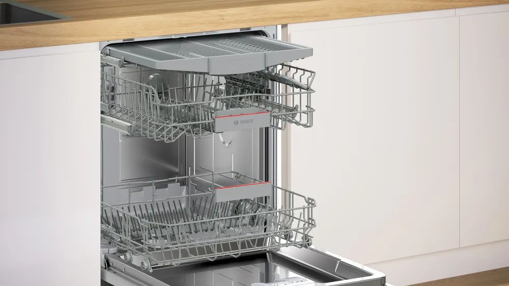 Bosch SMV4EVX09E Ugradna mašina za pranje sudova EcoSilence Drive, Bela