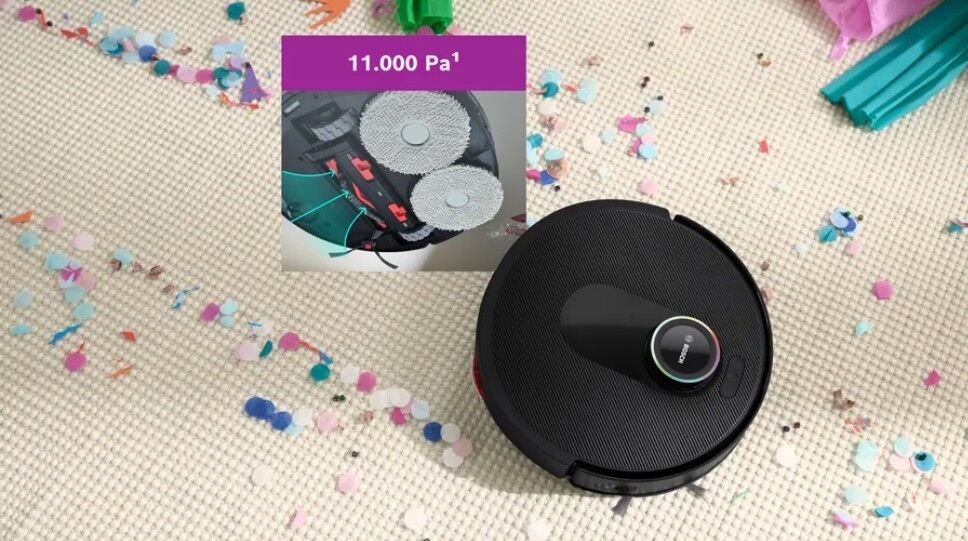 Bosch BCRDW3BX Robot usisivač Spotless Max Cam, Crni