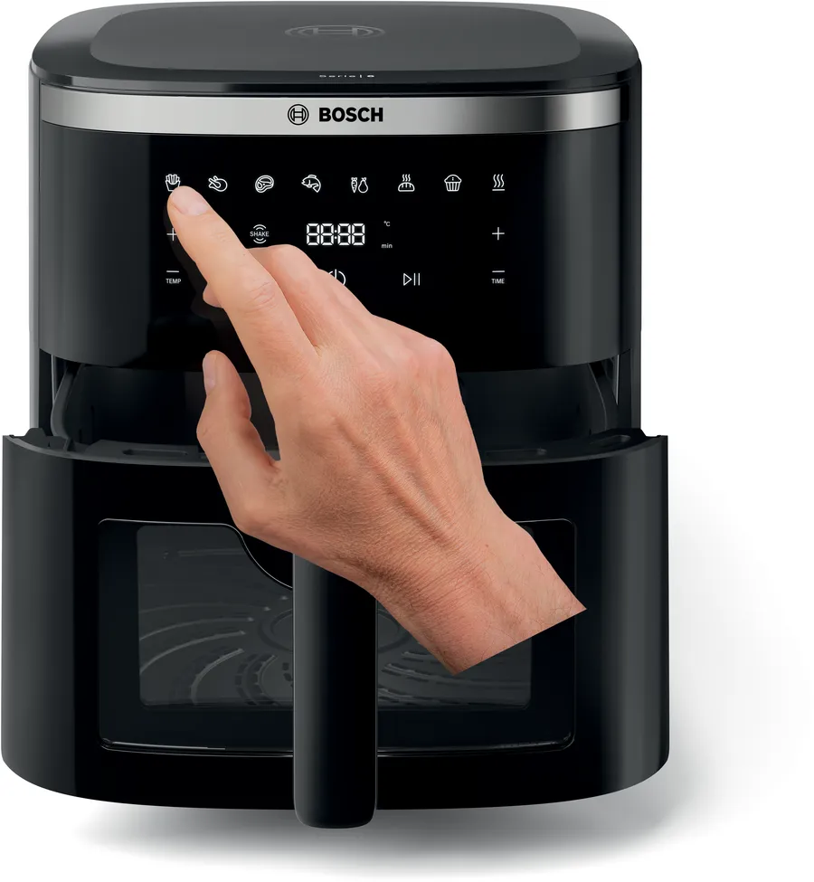 Bosch Serie 6 Air Fryer 1800 W 7.2l 7 programa, Crni
