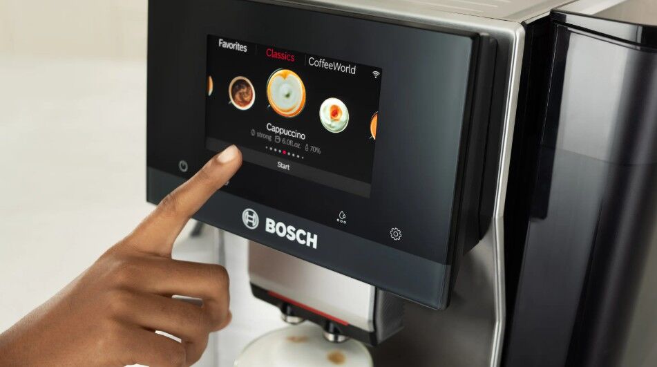 Bosch TQE80703 Aparat za espresso 1600W 19bara, Crni