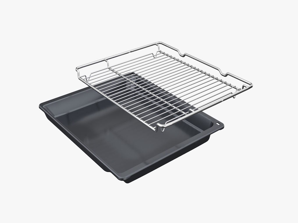Bosch HBA571BB4 Ugradna rerna 71l 3400W, Crna