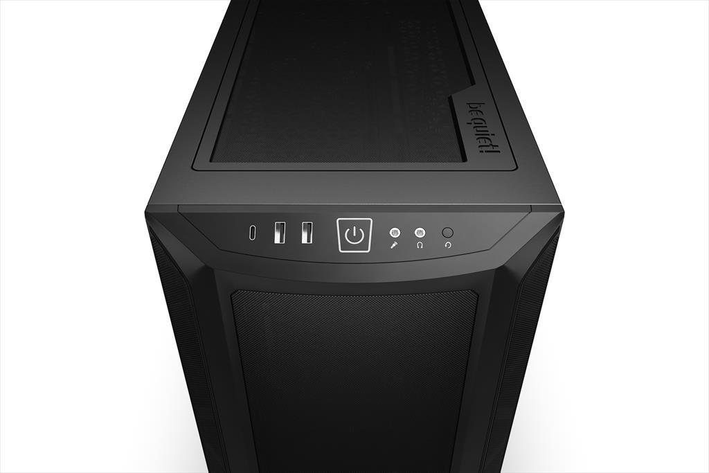 Be Quiet! SHADOW BASE 800 Kućište Full-tower E-atx 3x140mm pure wings 3 USB 3.1 Tip C, Crno