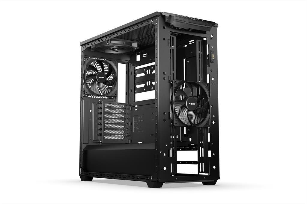 Be Quiet! Shadow base 800 DX Kućište E-ATX 3x140mm pure wings 3 prednji ARGB LED USB 3.1 Tip C, Crno