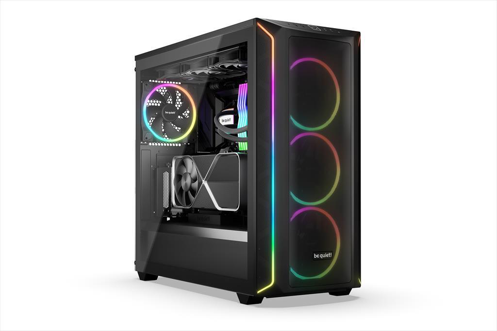 Be Quiet! SHADOW BASE 800 FX Kućište E-ATX 4x140mm pwm ARGB LED USB 3.1 Tip C, Crno