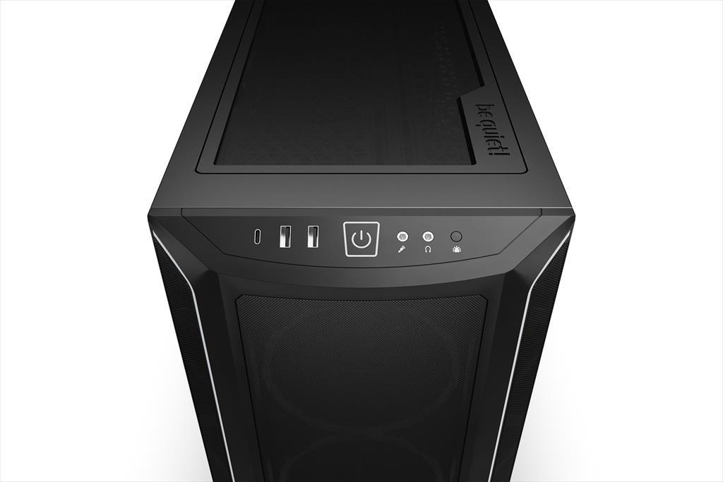 Be Quiet! SHADOW BASE 800 FX Kućište E-ATX 4x140mm pwm ARGB LED USB 3.1 Tip C, Crno
