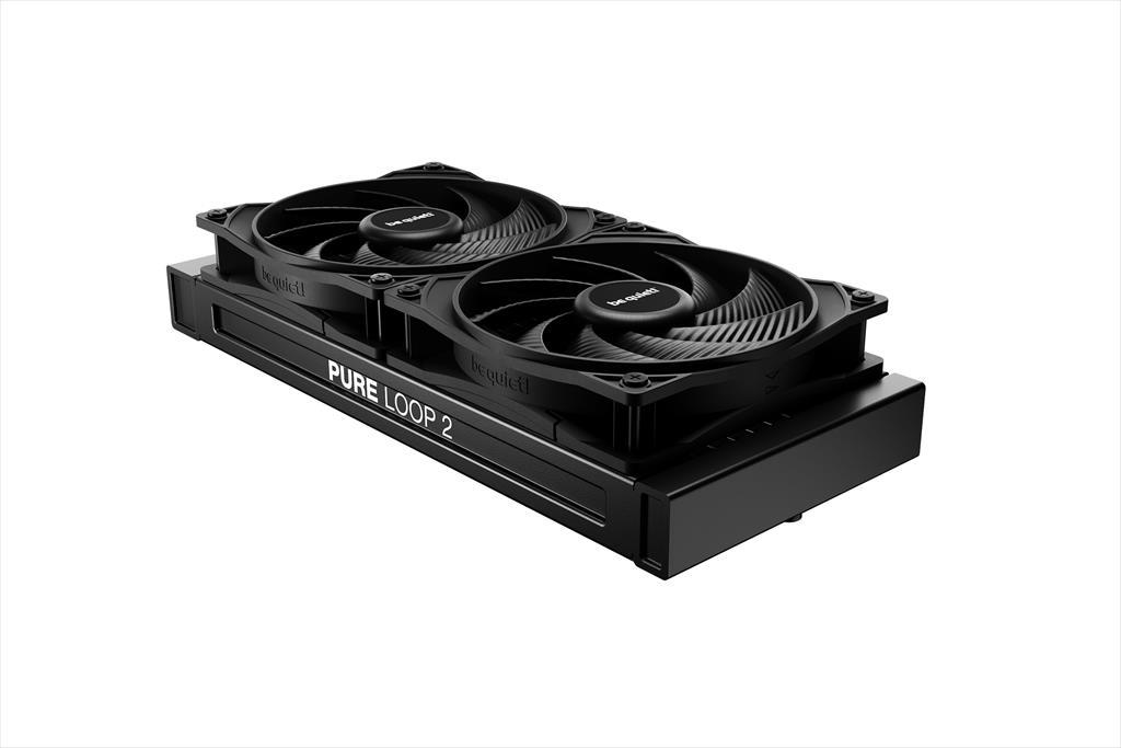 Be Quiet! BW017 Pure loop 2 Hladnjak 240 2x120mm 3 pwm reffil opcija ARGB LED na pumpi, Crni