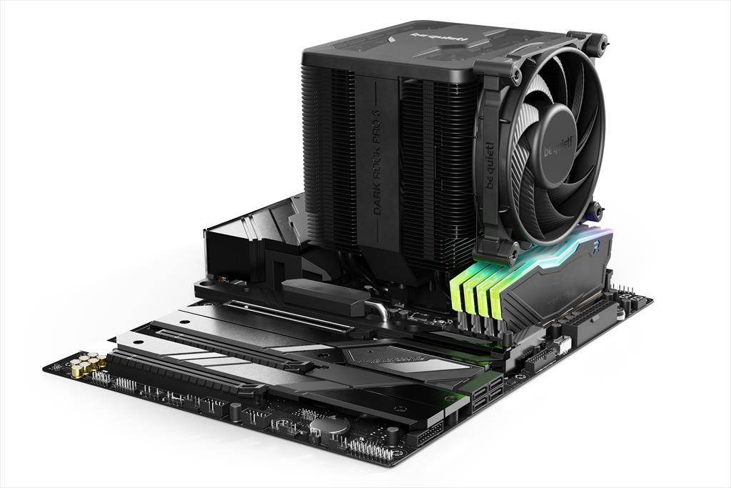 Be Quiet! BK036 Hladnjak Dark rock pro 5 2x tihi pwm tdp 270W, Crni
