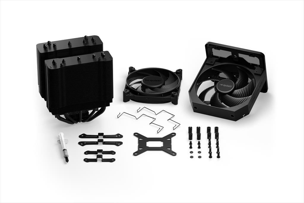 Be Quiet! BK036 Hladnjak Dark rock pro 5 2x tihi pwm tdp 270W, Crni