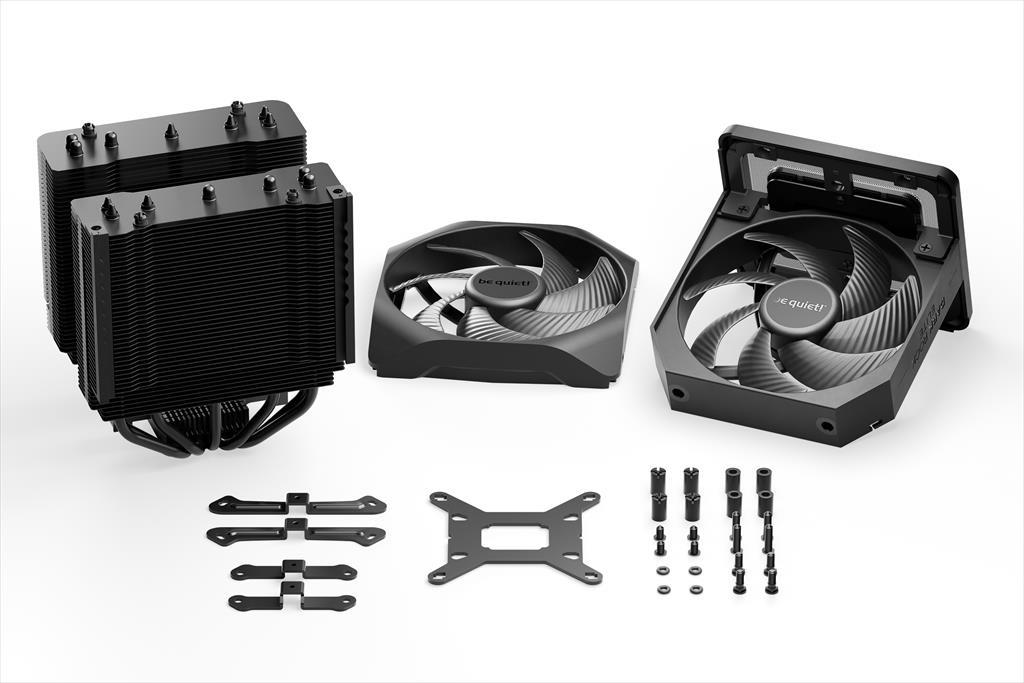 Be Quiet! BK037 Hladnjak Dark rock elite 2x PWM ARGB LED tdp 270W, Crni