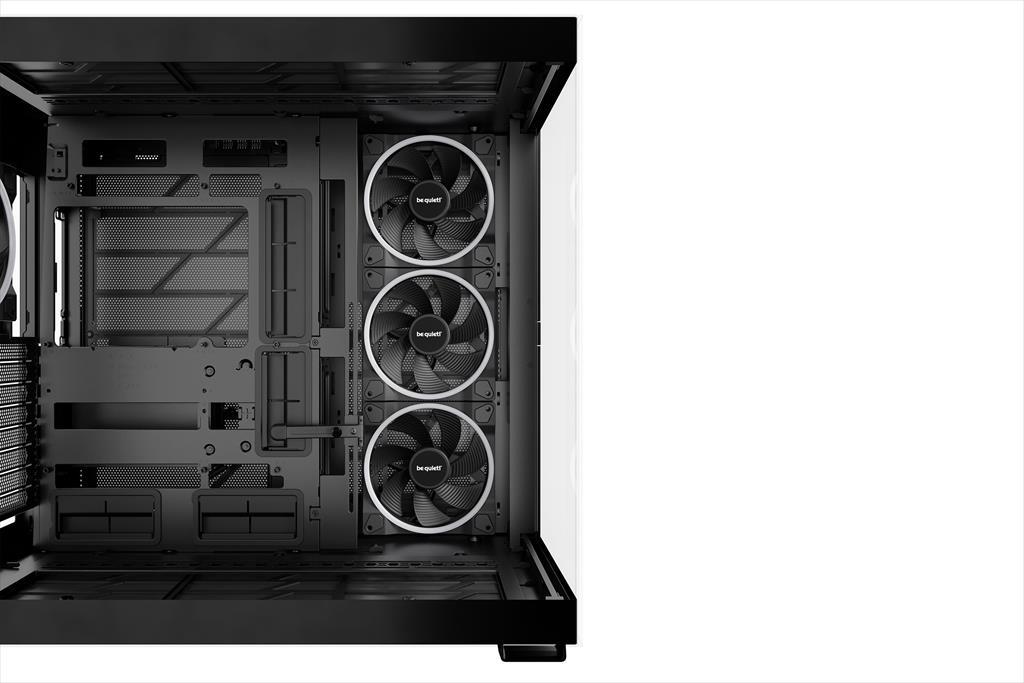 Be Quiet! 900 Fx ATX kućište srednjeg formata Tiho! sa svetlosnom bazom 2x kaljenim staklom 4x svetlosna krilca 140 mm PWM ARGB LED trakama 2 haba