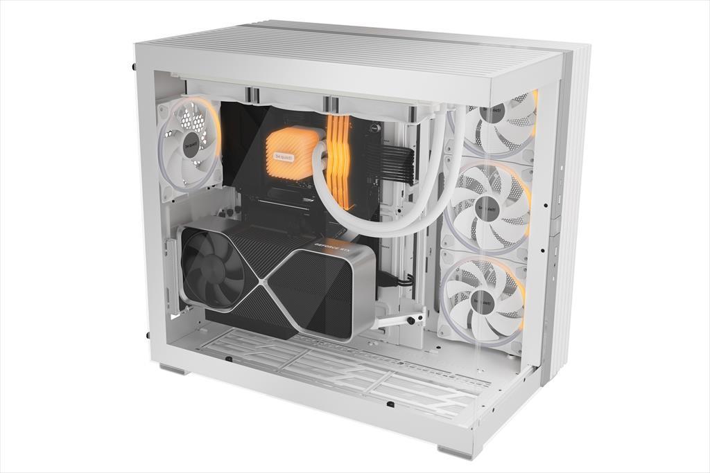 Be Quiet! Atk 900 Fk kućište za osvetljenje srednjeg tornja V/2Ks kaljeno staklo 4Ks svetlosna krila 140 mm Pvm Argb LED trake 2 čvorišta
