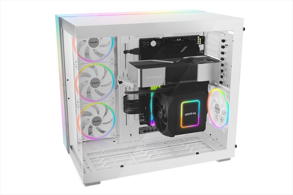 Be Quiet! Atk 900 Fk kućište za osvetljenje srednjeg tornja V/2Ks kaljeno staklo 4Ks svetlosna krila 140 mm Pvm Argb LED trake 2 čvorišta