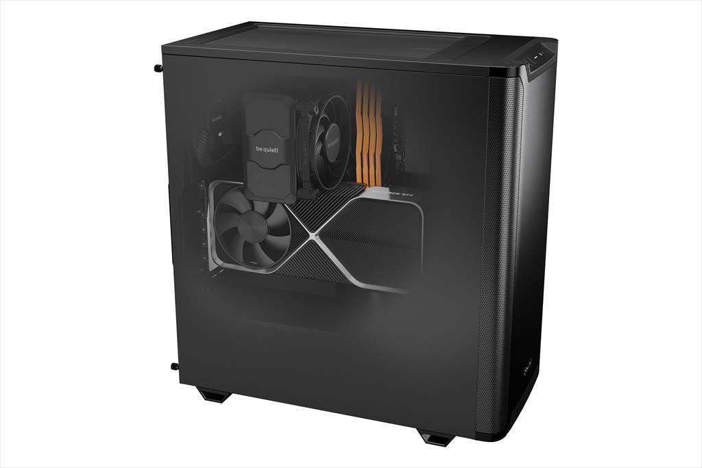 Be Quiet! Case Atk Mid-Tover Pure Base 501 2Ks140 mm Pure Vings 3 Bg073, Crna