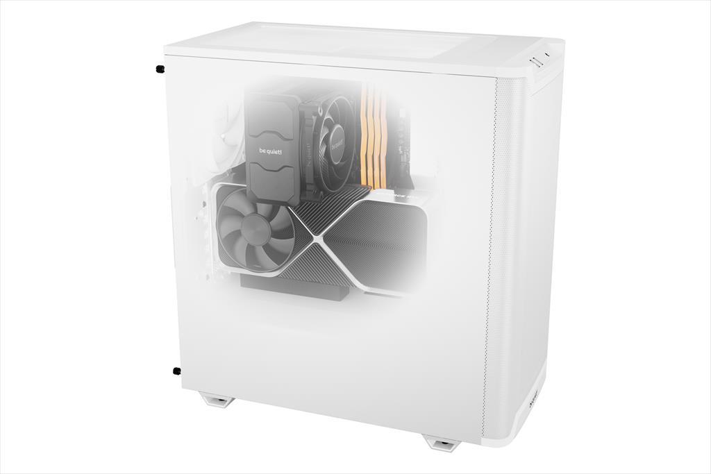 Be Quiet! Pure Base 501 Airflow Kućište 2x140mm Pure Wings 3 BG075, Belo