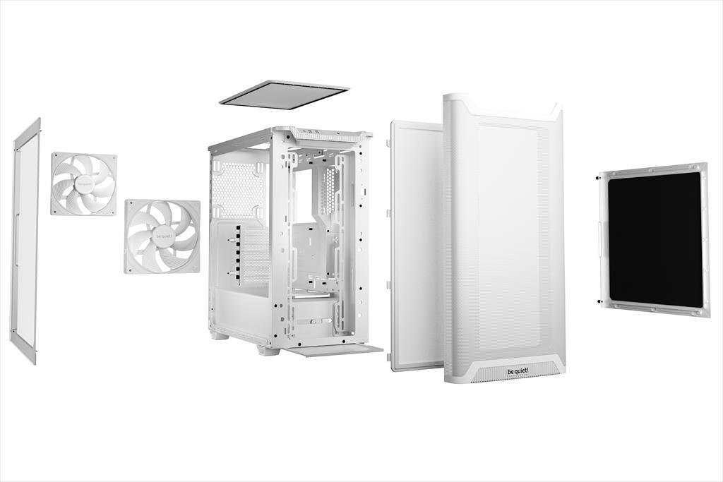 Be Quiet! Pure Base 501 Airflow BGW75 Kućište Midi Tower, Belo
