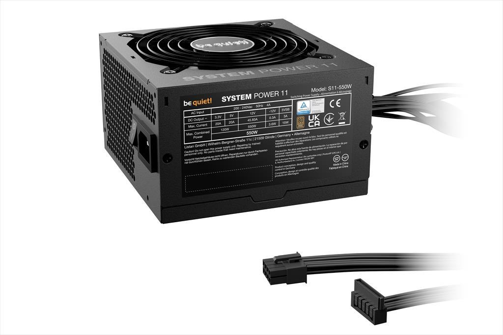 Be Quiet! System Power 11 BP010EU Napajanje 550 W Bronze