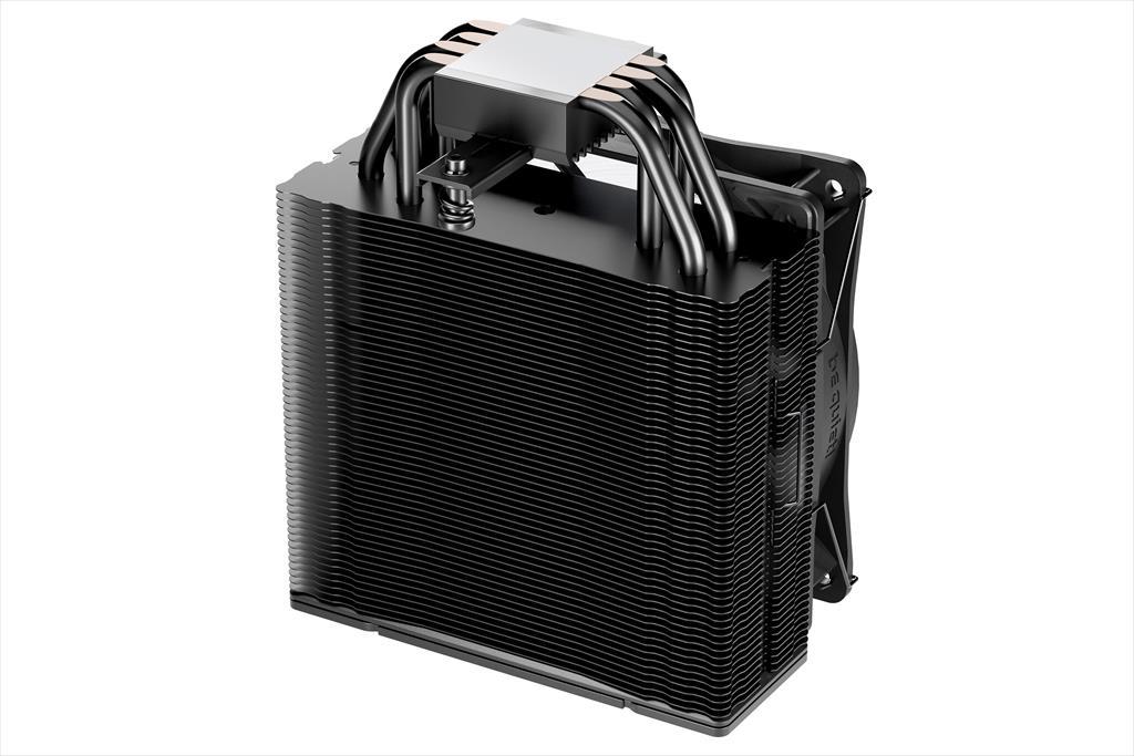 Be Quiet! Bk040 Hladnjak za procesor Pure Rock 3 Lk 4 toplotne cevi 6 mm Light Vings Lk 120 mm Argb Pvm ventilator Tdp 190 V, Crni