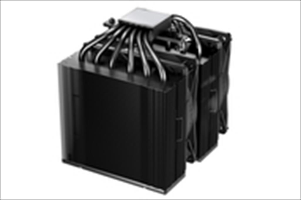 Be Quiet! Bk043 Hladnjak za procesor Pure Rock Pro 3 Lk 6 toplotnih cevi 6 mm 2Ks svetlosna krila Lk 120 mm Argb Pvm ventilator Tdp 250V, Crna
