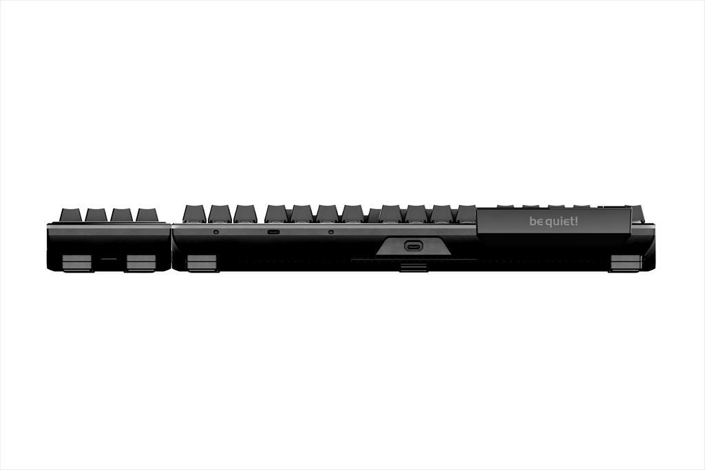 Be Quiet! BT001US Mehanička tastatura sa tamnim nosačem tiha modularna linearna ARGB, Crna