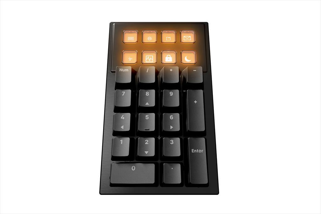 Be Quiet! BT001US Mehanička tastatura sa tamnim nosačem tiha modularna linearna ARGB, Crna