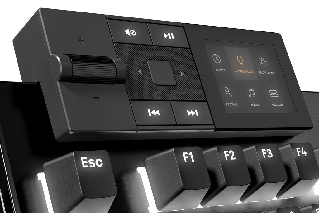 Be Quiet! BT001US Mehanička tastatura sa tamnim nosačem tiha modularna linearna ARGB, Crna