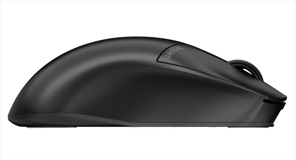 Be Quiet! Bm007 Bežični miš Bežični miš sa USB-om Dark Perk Ergo Pixart Paw3950 senzor 32000 DPI 55 G 8K Polling Rate 2.4Ghz Ptfe klizači, Crni