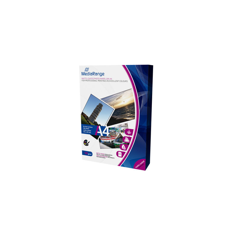MediaRange Foto papir mat 200g