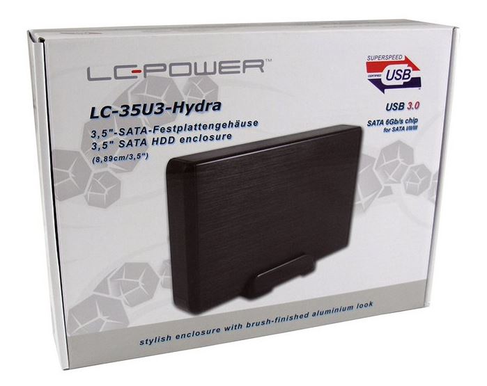LC-Power LC-35U3-Hydra HDD Fioka