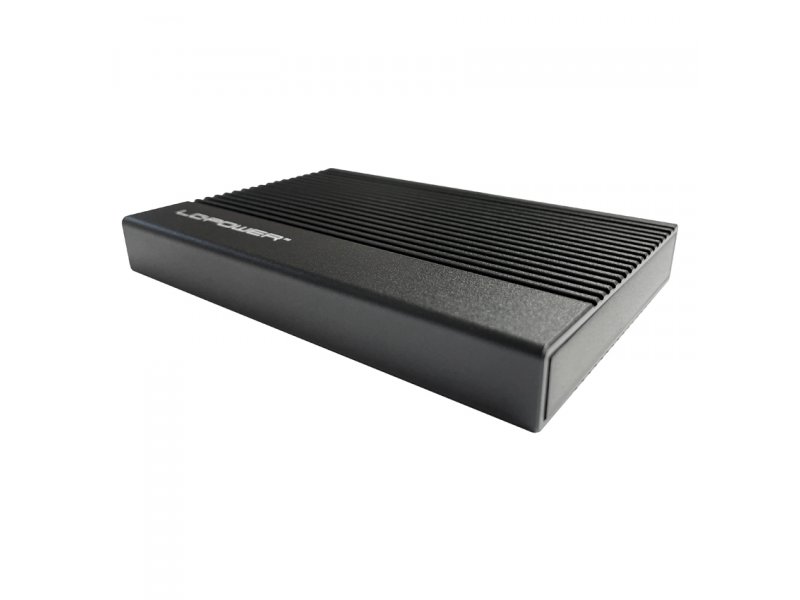 LC-Power LC-25U3-C HDD rack 2.5'' SATA USB3.2 Gen2x1 USB-C, Crni