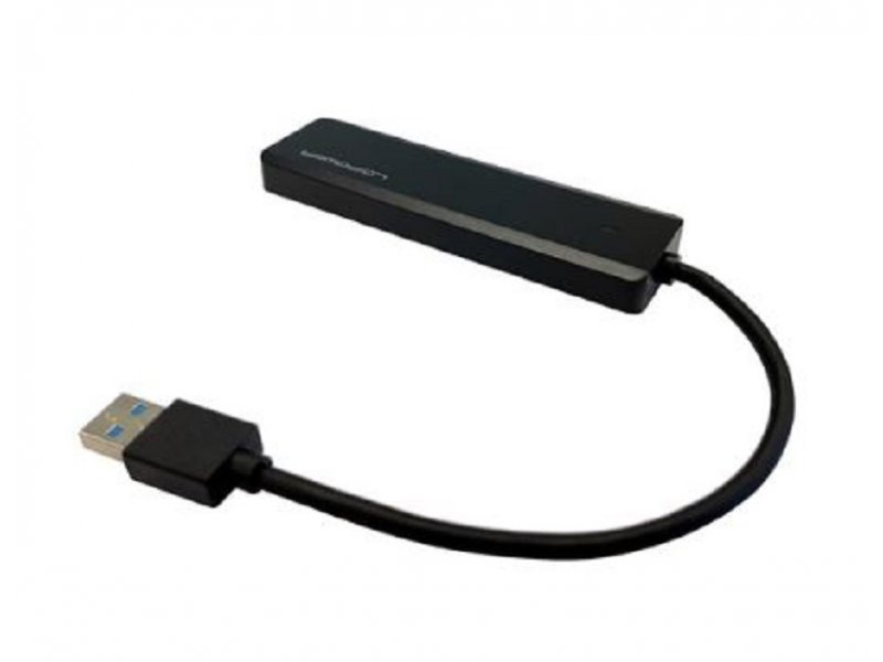 LC Power LC-HUB-U3-4-V2 LC-Power HUB USB3.2, Crni