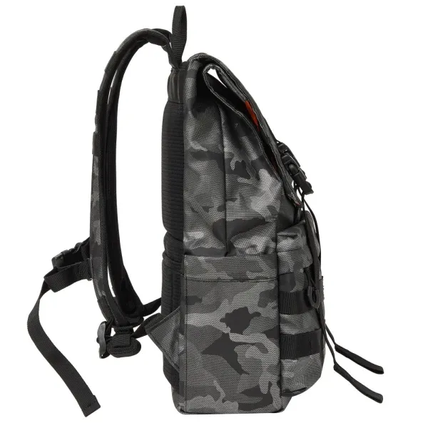 RIVACASE Sherwood Rolltop 7621 Torba za Laptop 15.6" Sivo Camo, Sivo Camo