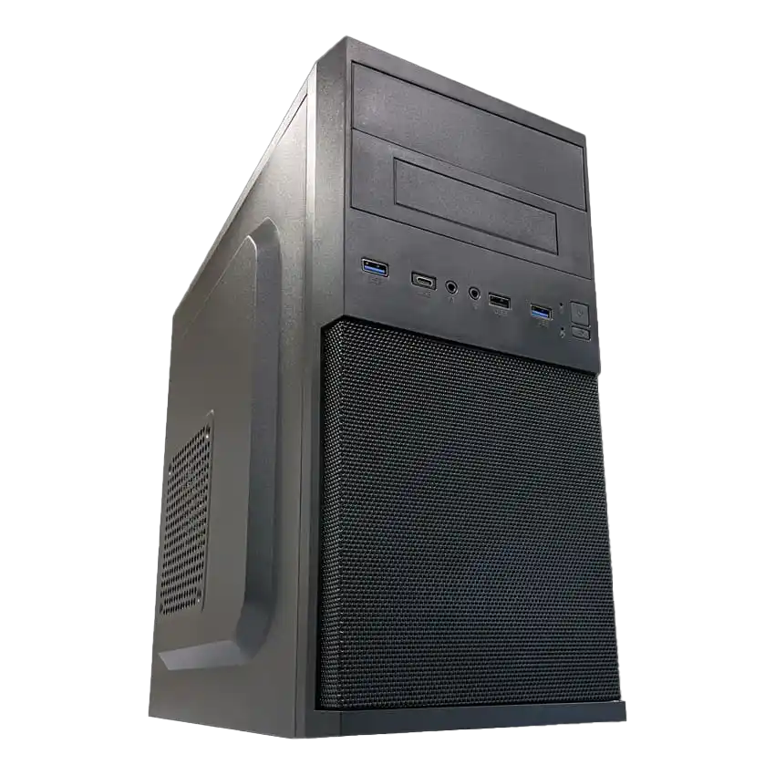 LC-Power LC 2004MB V3 Kućište Micro ATX tower Beznapajanja, Crno