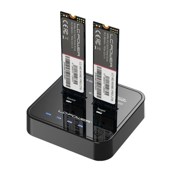 LC Power LC-DOCK-M2-NVME Docking stanica za M.2 SSD USB 3.2