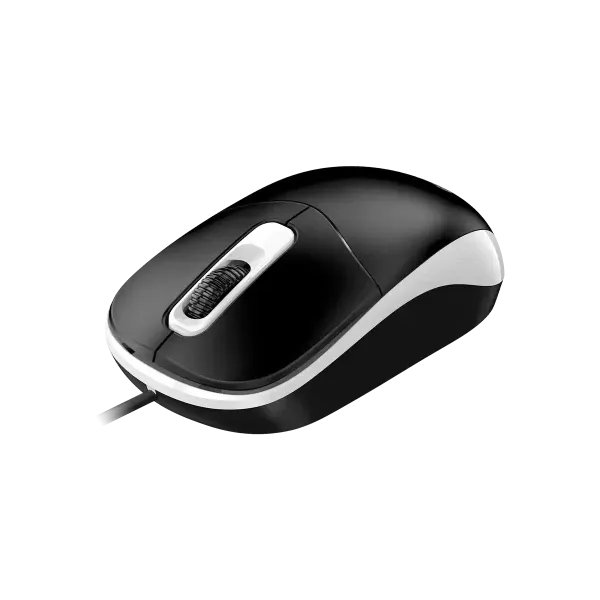 Genius DX-111 Miš Žični USB Optički 1200dpi, Crno-beli