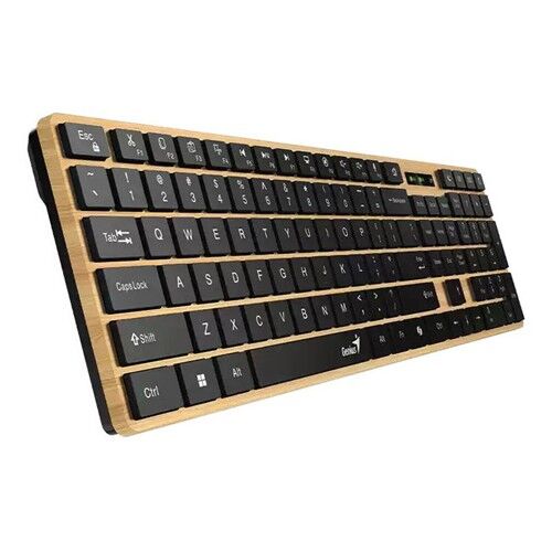 Genius SlimStar 7250BT Bežična tastatura US Pine Wood