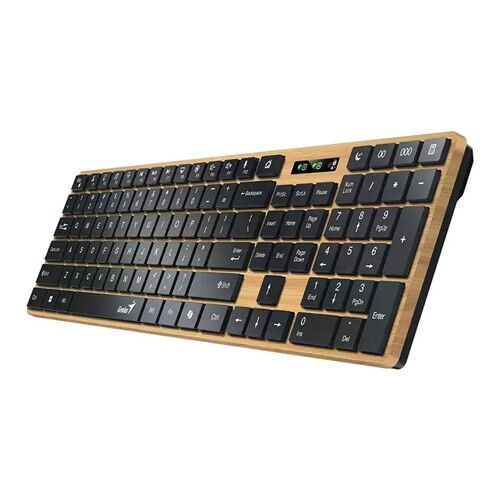 Genius SlimStar 7250BT Bežična tastatura US Pine Wood